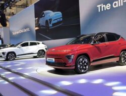 Tampang Kendaraan Hyundai Kona Electric Karena Itu Taksi Listrik Di IKN