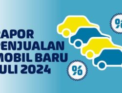 INFOGRAFIS: Rapor Penjualan Kendaraan Pribadi Mutakhir Juli 2024