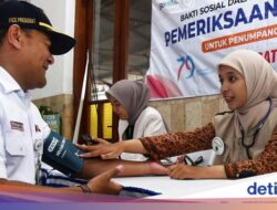 HUT Di-79, KAI Gelar Pemeriksaan Keadaan Gratis Di Stasiun Madiun