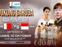 Link Live Pemutaran Online Timpilihan Indonesia vs Bahrain Hingga Seleksi Gelar Dunia 2026