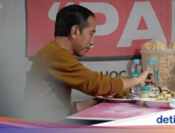 Hari Ini Ri Jokowi Akhiri Masa Jabatan, Ini 10 Momen Seru Kulinerannya