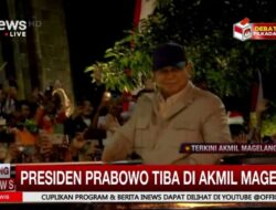 Ri Prabowo Tiba Di Akmil Magelang