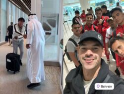 Timpilihan Indonesia Tiba Didalam Selamat Di Bahrain, Sandy Walsh Tampil Beda