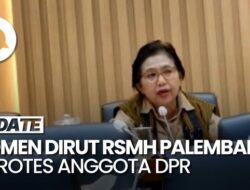 Video Momen Komisi IX Dewan Perwakilan Rakyat Tegur Dirut RSUP Hoesin Palembang