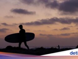Menikmati Senja Ke Pantai Cardiff California