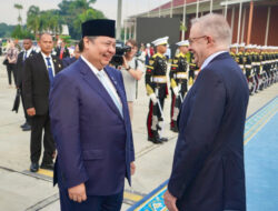 Momen Hangat Airlangga Lepas Kepulangan PM Australia Albanese