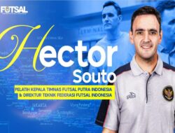 FFI Umumkan Peran Strategis Hector Souto sebagai Manajer Kepala & Direktur Metode Futsal Indonesia