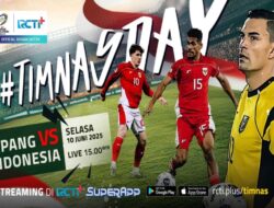 Jepang vs Indonesia RCTI+ SuperApp