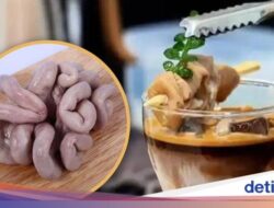 Viral Minuman Minuman Kafein Topping Sate Usus Babi, Gimana Rasanya?