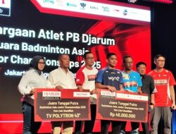 Moh Zaki Ubaidillah Kampiun Asia Junior Championships (AJC) 2025, PB Djarum Berikan Bonus