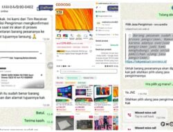 Oknum Penjual Nyamar Karena Itu Kurir, Akun Pembeli Karena Itu Taruhan