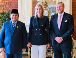 Prabowo Bertemu Raja dan Ratu Belanda Ke Istana Huis ten Bosch