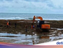 Duh! Viral Terumbu Karang Hingga Pantai Sukabumi Dihantam Alat Berat, Warga Geram