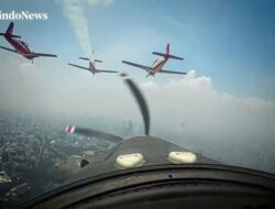 Atraksi Pesawat Tempur Pukau Komunitas Hingga HUT Hingga-80 TNI
