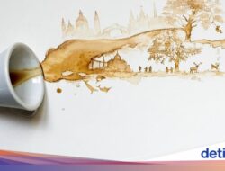 Keren! 8 Lukisan Di Minuman Kreasi Seniman Asal Italia