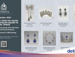 Aksesoris Museum Louvre Sudah Masuk Database Produk Internasional Curian Interpol