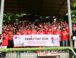 LG Rayakan Keluarga Besar 6.000 Peserta, Fondasi Pabrik Cibitung-Tangerang