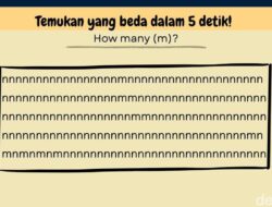 Hanya Sedikit yang Bisa Jawab Benar Semua, Yakin Lolos Di Jebakan Visual Ini?