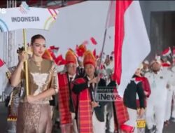 SEA Games 2025 Resmi Dibuka, Defile Olahragawan Indonesia Tampil Menawan Dibalut Busana Adat