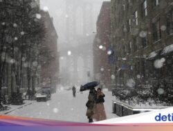 Badai Salju Batalkan 10.000 Penerbangan, Bandara Terpaksa Tutup