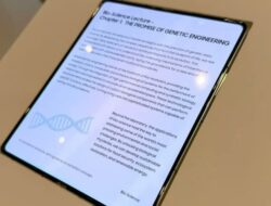 Samsung Pamer Layar Ajaib Tanpa Lipatan Ke CES 2026, Siap Dipakai iPhone Fold?