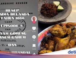 Literatur Resep Hindia-Belanda Tahun 1866 Ditemukan! Ini Menu Menariknya