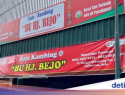 Sate Kambing Bu Hj Bejo, Legenda Solo Dari 1971 yang Dari Sebab Itu Unjuk Jokowi