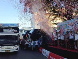 AHM Berangkatkan 2.500 Pemudik Di Semarang dan Yogyakarta