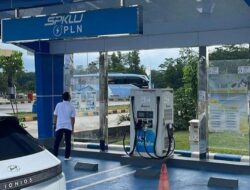 Sebaran SPKLU Di Tol Trans Jawa