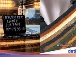 Viral! Kue Lapis Dijual Rp 7,8 Juta, Dibuat 8 Jam Pakai Bahan Premium