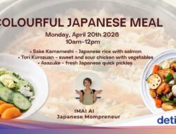 Masak Menu Jepang Autentik Bareng Orang Jepangnya Langsung? Ikutan Hingga Kelas Ini