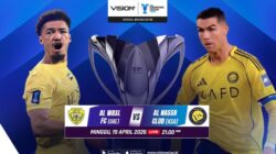 Laga Al Wasl vs Al Nassr, Ronaldo Berpeluang Tampil! Live Ke VISION+