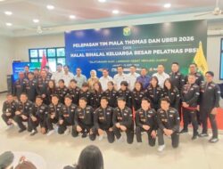 Regu Bulutangkis Indonesia Resmi Dilepas Hingga Trophy Thomas dan Uber 2026