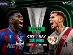 Crystal Palace vs Rayo Vallecano Ke FINAL, Nonton Pemutaran Online Lewat VISION+