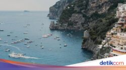 Hangatnya Kebersamaan Gading Marten dan Medina Di Pesisir Italia yang Indah