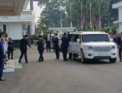 Prabowo Tiba Ke Kantor Kemhan Jelang Upacara Persemayaman Ryamirzad Ryamizard Ryacudu