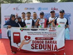 PT MNC Vision Networks Tbk Berpartisipasi Untuk Jalan Sehat Hari Donor Darah Sedunia 2026 Ke Monas