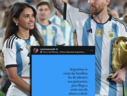 Istri Lionel Messi Pasang Badan Bela Timnasional Argentina Ke Di Badai Penilaian