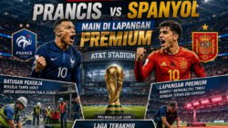 Prancis vs Spanyol Main Ke Lapangan Premium