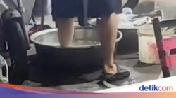 Pegawai Diduga Cuci Kaki Di Baskom Sayur, Restoran Ini Langsung Tutup!