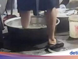 Pegawai Diduga Cuci Kaki Di Baskom Sayur, Restoran Ini Langsung Tutup!