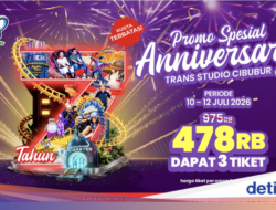HUT Trans Studio Cibubur Hingga-7, Ratusan Hadiah Gratis Lewat Balloon Drop!