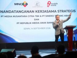 Kerja Sama RMAB-MNCN-STA Dorong Indonesia Karena Itu Produsen Berita Internasional