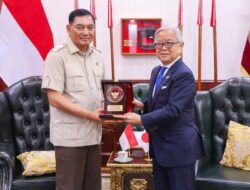 Menhan Sjafrie dan Dubes Jepang Perkuat Kerja Sama Lini Di dan Keselamatan Maritim