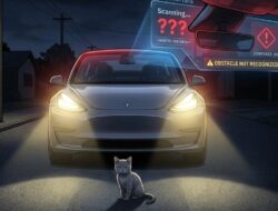 Kucing 1 – 0 Kendaraan Listrik Tesla! Keahlian Super Canggih Elon Musk Kalah Telak Bersama Anabul Abu-abu!