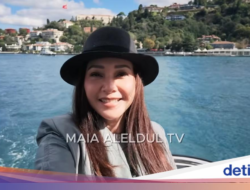 Liburan Di Turki, Maia Estianty dan Irwan Mussry Asyik Coba Kebab Legendaris